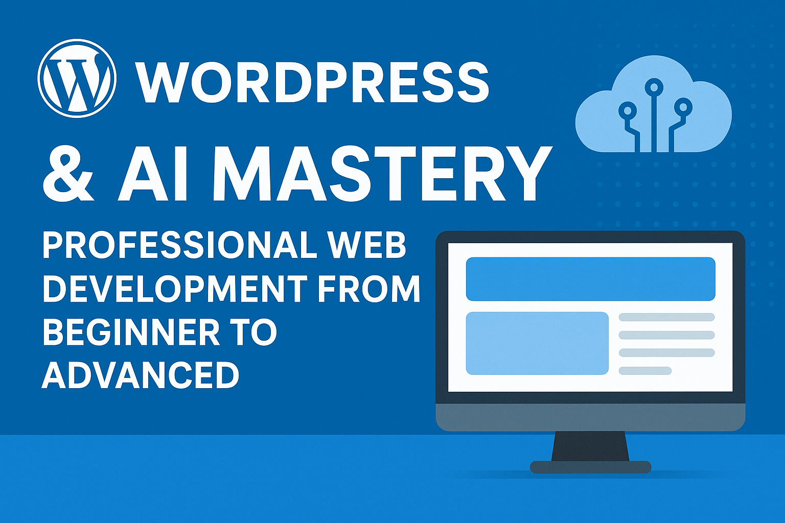 WordPress & AI Mastery: Professional Web Development